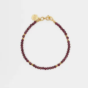 Bransoletka z granatem