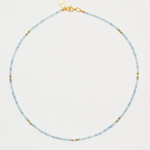 Naszyjnik z akwamarynem