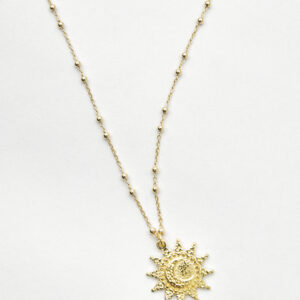 Łańcuszek słońce z księżycem