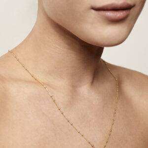 Łańcuszek z rubinem