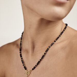 Naszyjnik z Nocą Kairu i ażurowym sercem