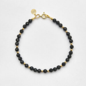 Bransoletka z czarnym turmalinem
