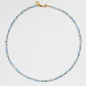 Naszyjnik z akwamarynem