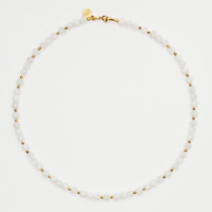 Naszyjnik z kamieniem księżycowym