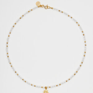 Naszyjnik z topazem i gwiazdką