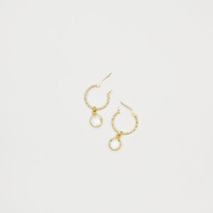 Koła z kryształem górskim