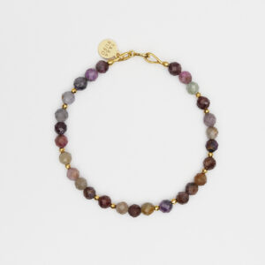 Bransoletka z szafirem i rubinem