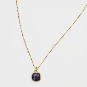 Łańcuszek z szafirem