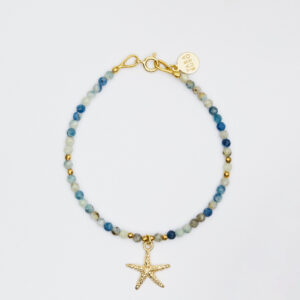 Bransoletka z kamieniem K2 i rozgwiazdą