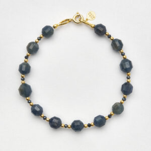 Bransoletka z szafirami i spinelem