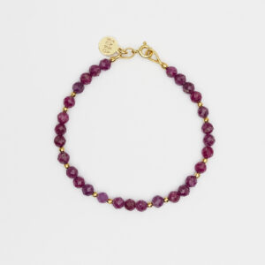 Bransoletka z rubinem