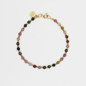 Bransoletka z kolorowym turmalinem