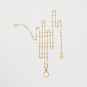 Łańcuszek z kryształem górskim