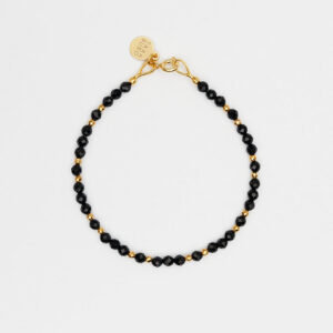 Bransoletka z czarnym turmalinem