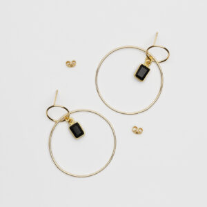 Podwójne koła z czarnym onyksem