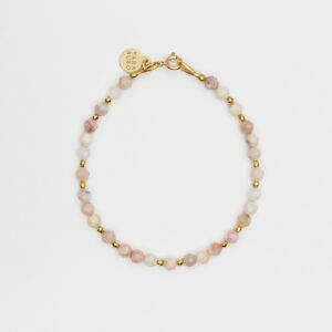 Bransoletka z opalem różowym