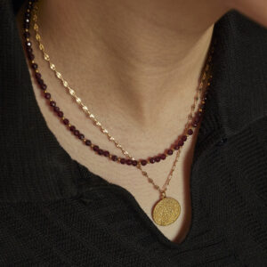 Łańcuszek z monetą